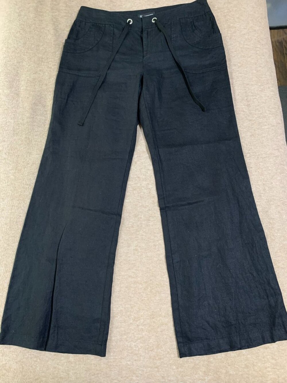 Pants, Wide Leg, Linen.
